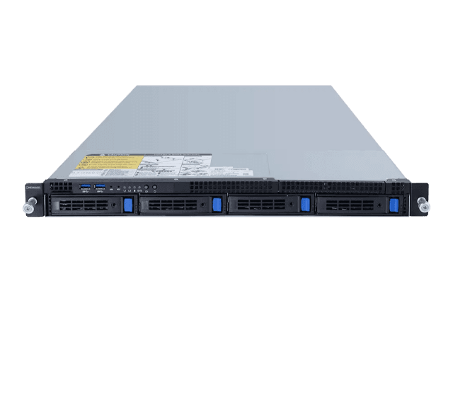 HD-R183-S90-Ver: Gen002 | 1U DP 4-Bay | Rackmount Server