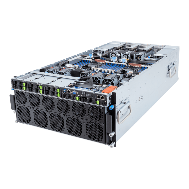 HD-593-SD0 | Ver:  AAX1 | 4th Gen Intel® Xeon® - 5U DP HGX H100 8-GPU